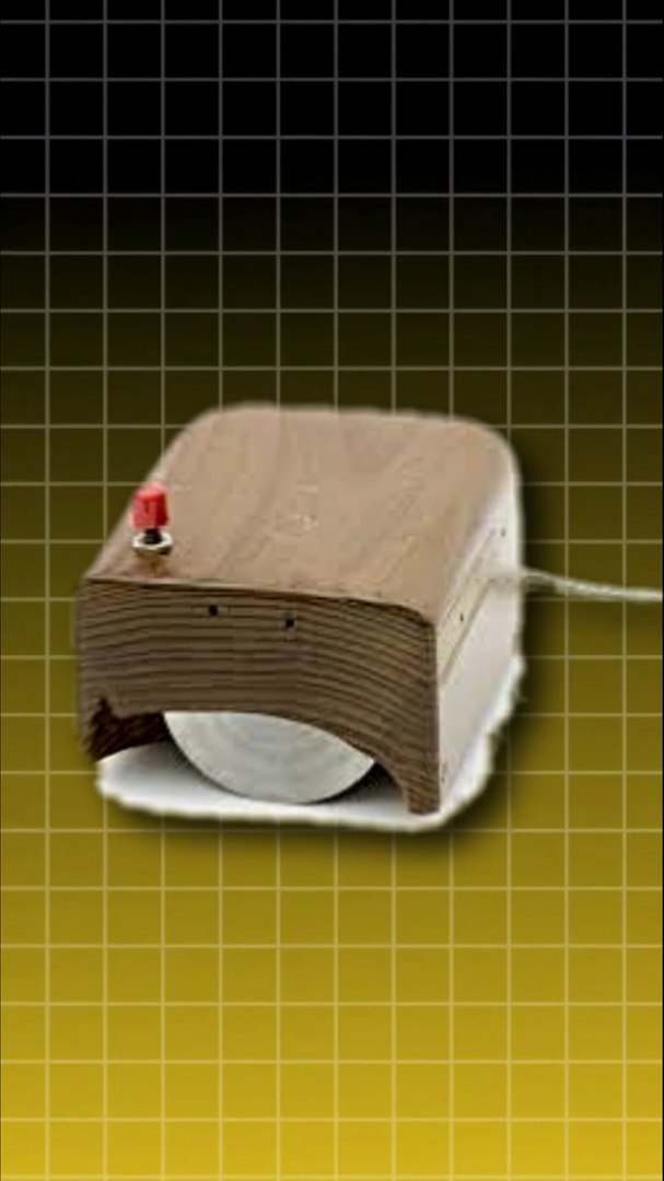 The First Computer Mouse Was Made Out Of