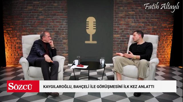 Uraz Kaygılaroğlu Devlet Bahçeli ile görüşmesini ilk kez anlattı