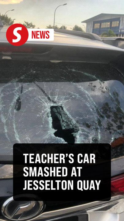 Five men held over car smashing incident