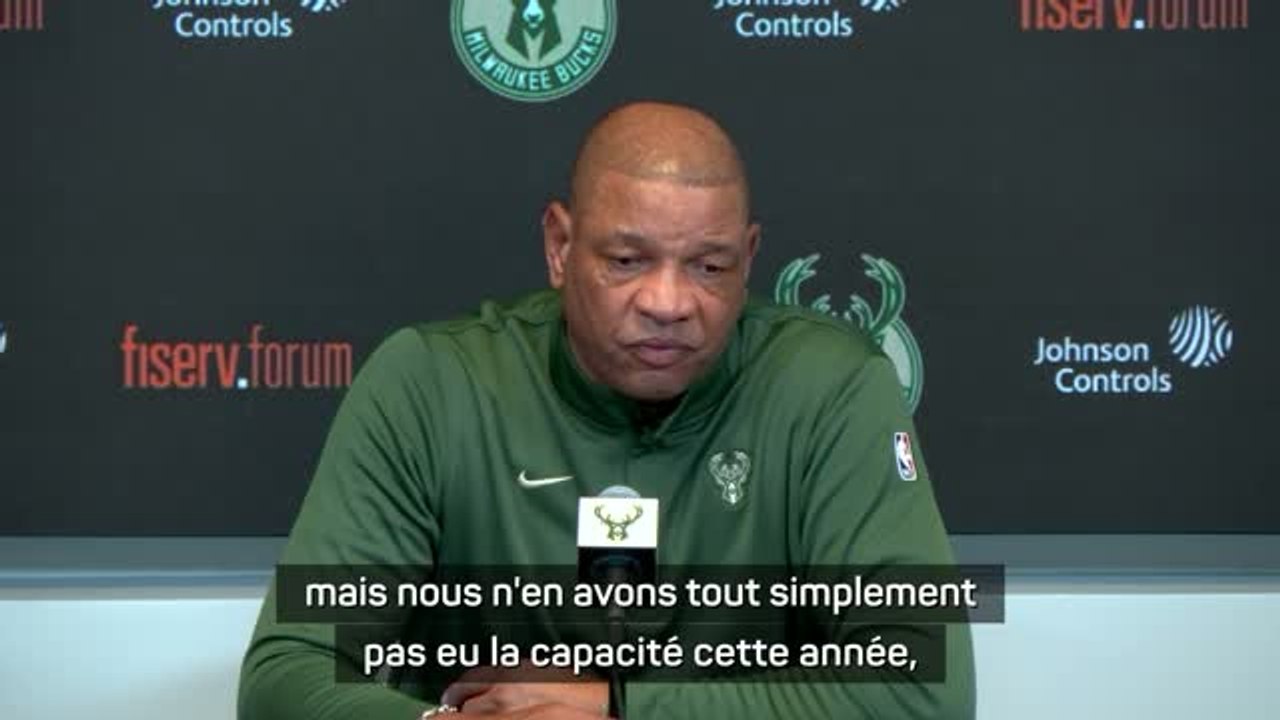 Bucks - Une saison sans playoffs, pour Rivers, les blessures expliquent l'échec