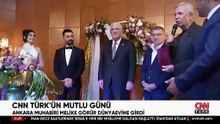 CNN TÜRK'ün mutlu günü: Ankara Muhabiri Melike Görür dünyaevine girdi