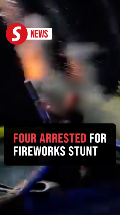 Shah Alam cops arrest four for allegedly setting off fireworks from car