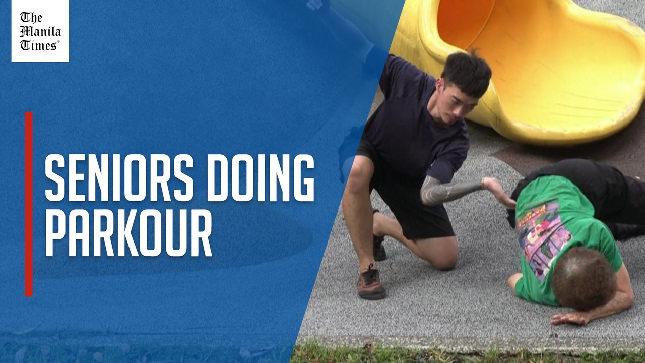 Let's get physical: Singapore's seniors turn to parkour
