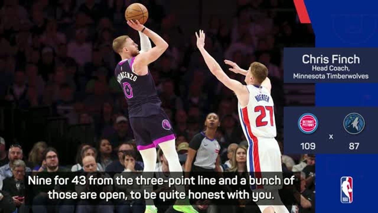 Finch rues poor offensive performance from beyond the arc