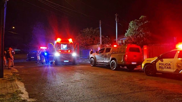 Homem ameaça sobrinha, mas é esfaqueado e fica em estado grave no Jardim Quebec, em Cascavel