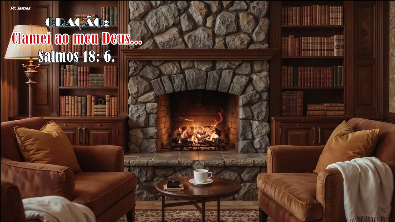 Clamei ao meu Deus...Salmos 18: 6.