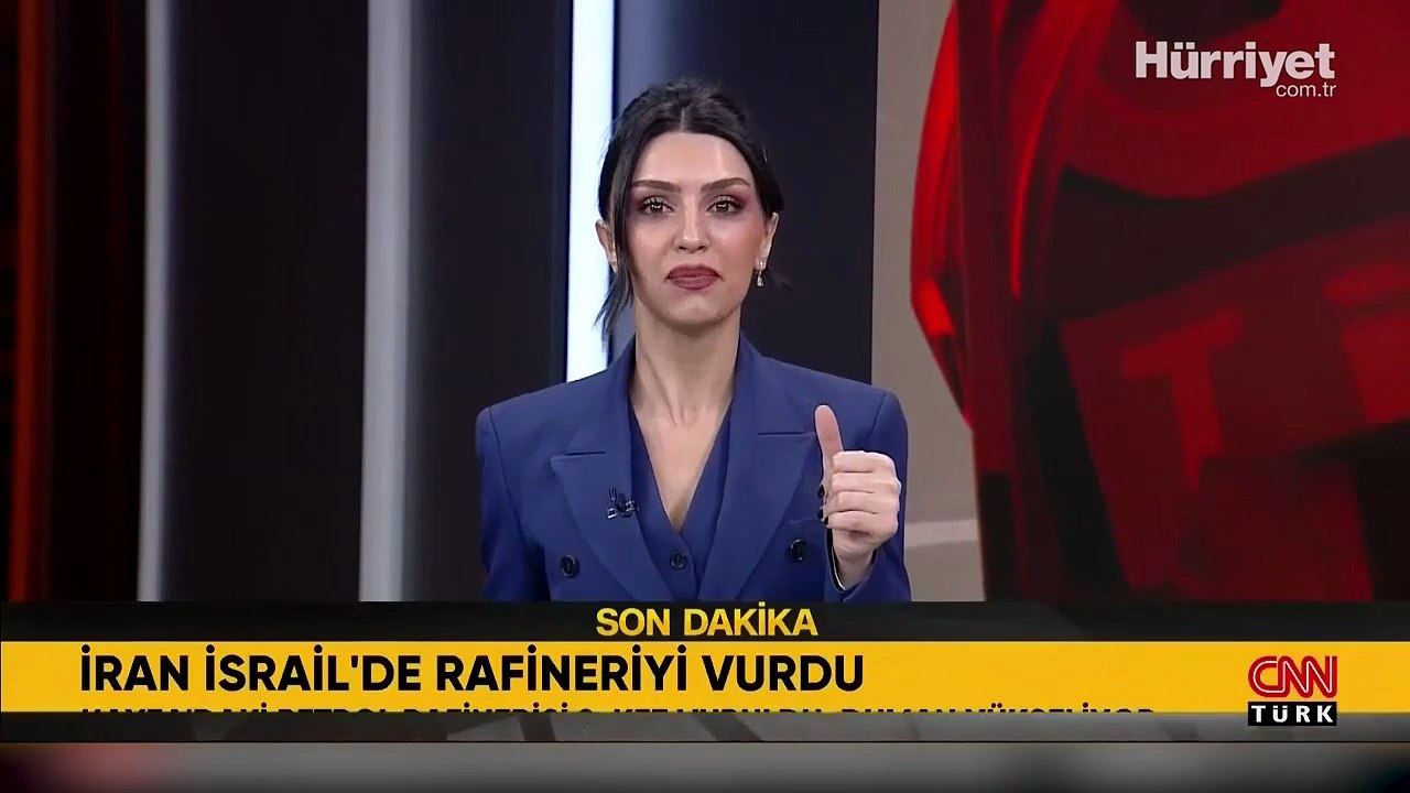İran, İsrail'de rafineri vurdu