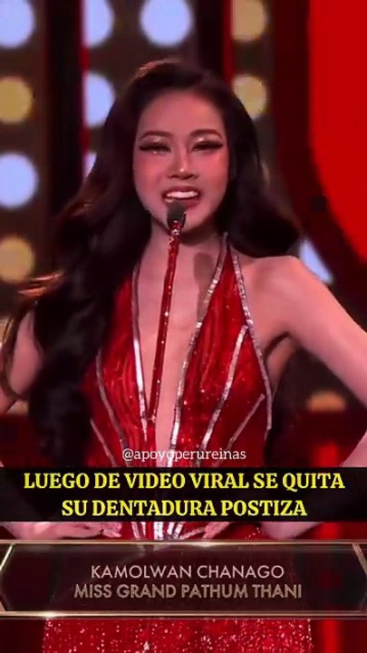 متسابقة "Miss Grand Thailand" تحوّل موقف سقوط أسنانها إلى لحظة ثقة على المسرح