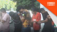Lapan individu didakwa pukul tiga anggota polis
