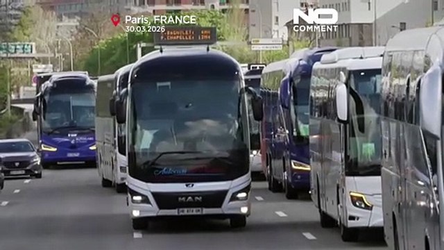 França: marcha lenta em Paris, transportadoras exigem ajuda nos combustíveis
