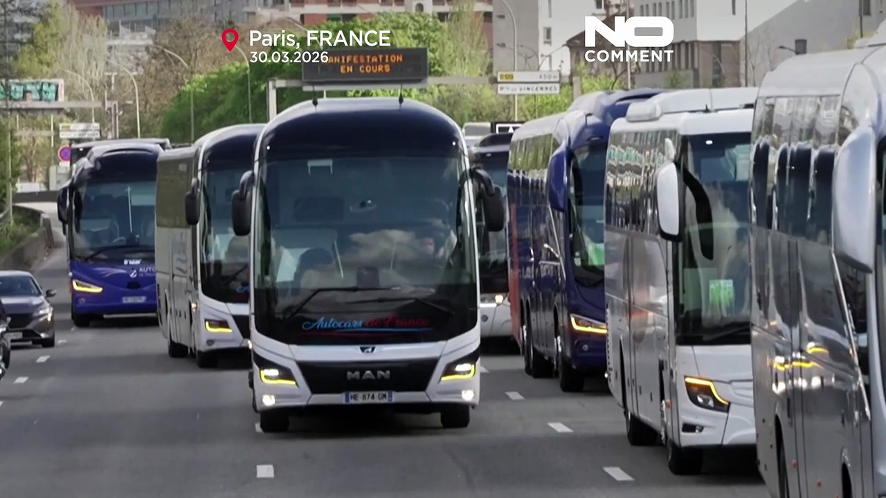 Protest auf Pariser Ring: französische Spediteure fordern staatliche Kraftstoffhilfe
