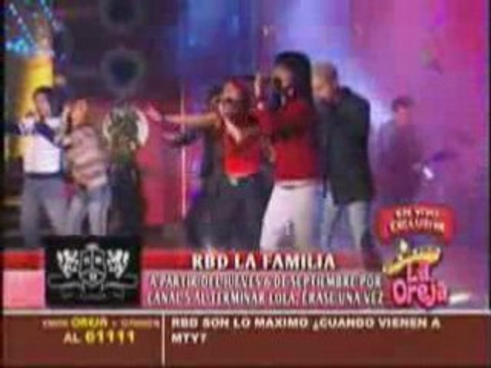RBD - Besame sin miedo en La Oreja