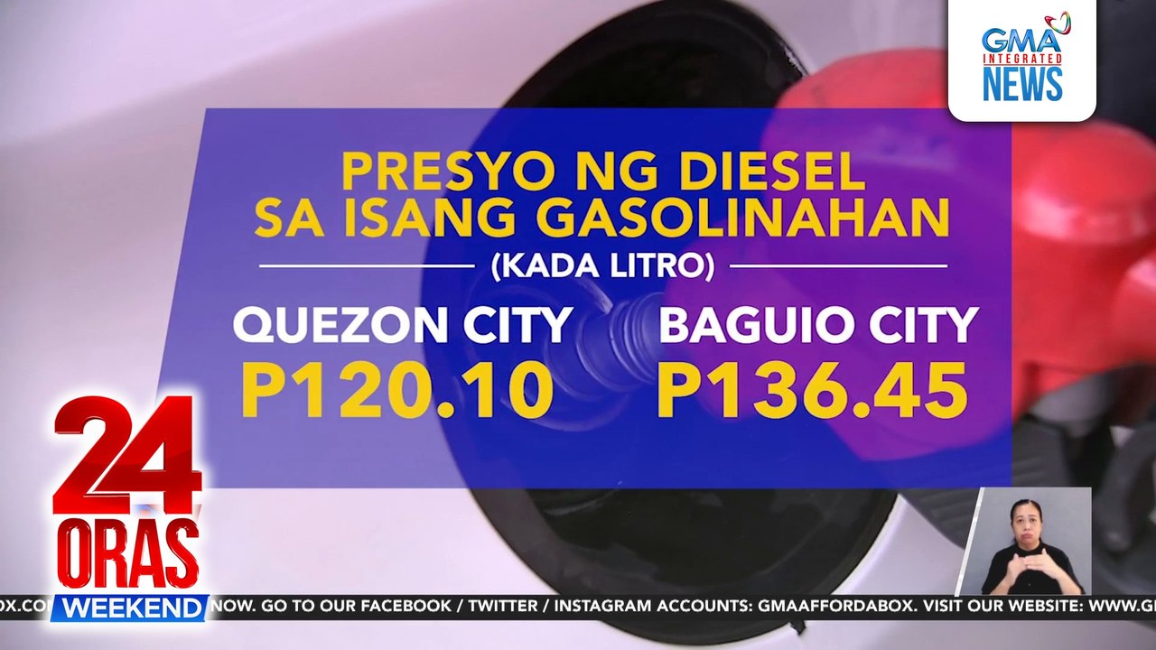 Travel to Baguio undeterred by costly fuel | 24 Oras Weekend