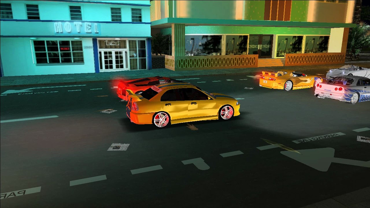 GTA Vice City NFS Underground 2018 (2021 Update) | First-person view |  Video - 4