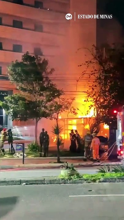 Incêndio atinge Casa do Saber em BH