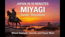 10 Minutes to Discover MIYAGI（Sendai / Matsushima）