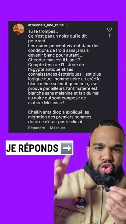 JE RÉPONDS !