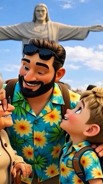 👉 🌍✨Çizgi Film Çocuk | 3D Dünya Harikaları 🌍 Babil Petra Mısır Maya Brezilya🏛️|🎬8.Bölüm #shortsvideo