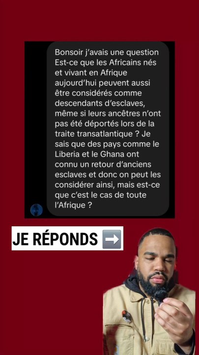 Tous les Africains sont-ils descendants d’esclaves ? La vraie réponse