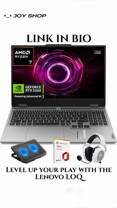 RTX 5060 Lenovo LOQ hands-on test 🚀 #Gaming #Tech #USA #Canada #LenovoLOQ #RTX5060 #shorts