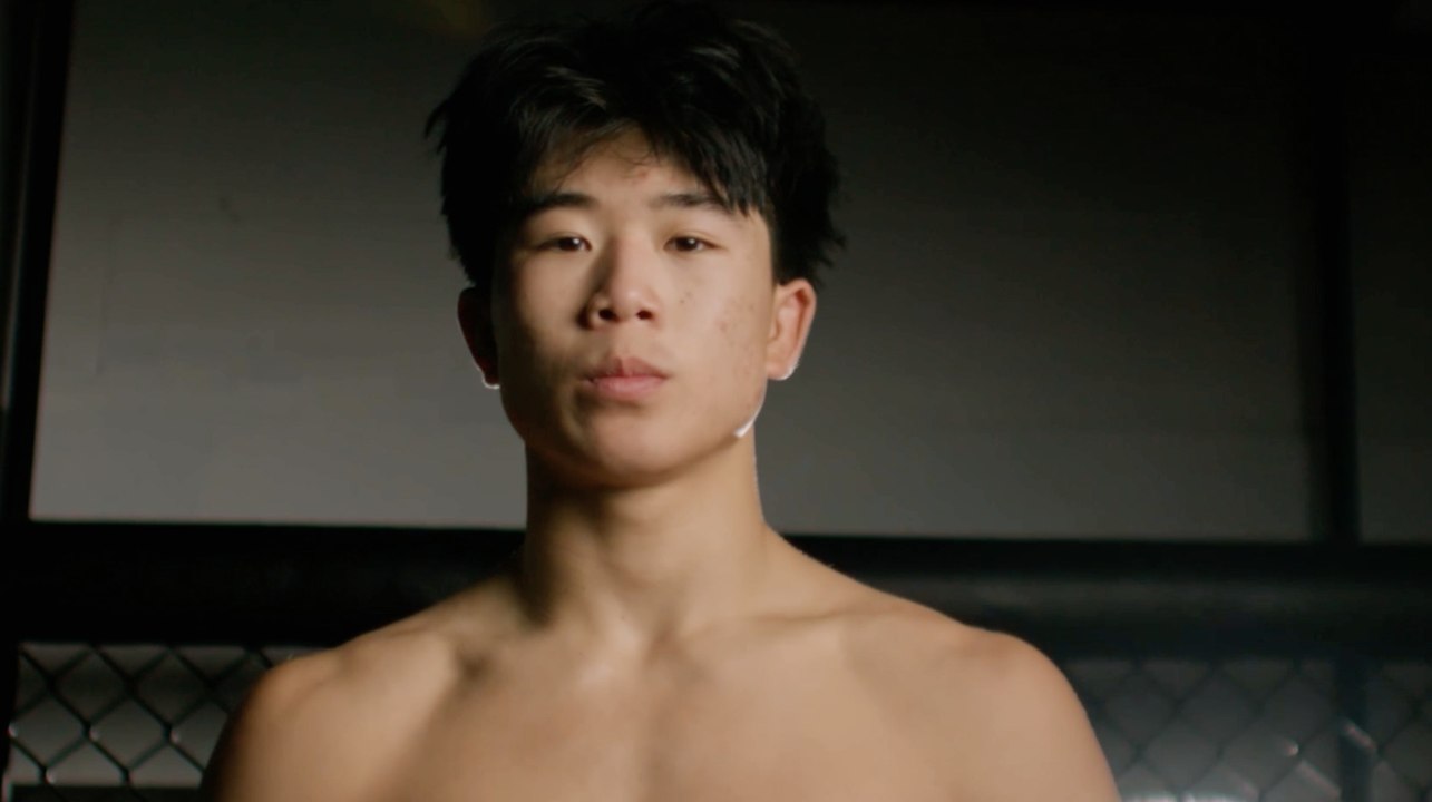 Adrian Lee puts his game face on