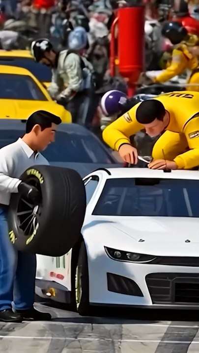 👉 🏁🌍Çizgi Film Çocuk | 3D Araba Yarışı 🚗🏁| 🎬 2. Kısım – 1. Bölüm #shortsvideo