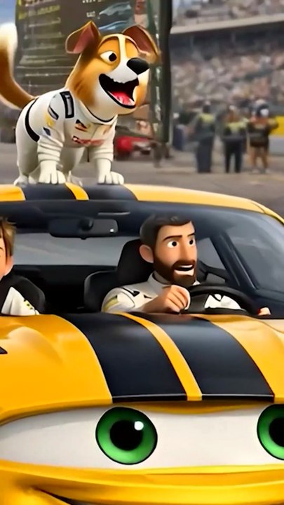 👉 🏁🌍Çizgi Film Çocuk | 3D Araba Yarışı 🚗🏁 | 🎬 2. Kısım – 3. Bölüm #shortsvideo