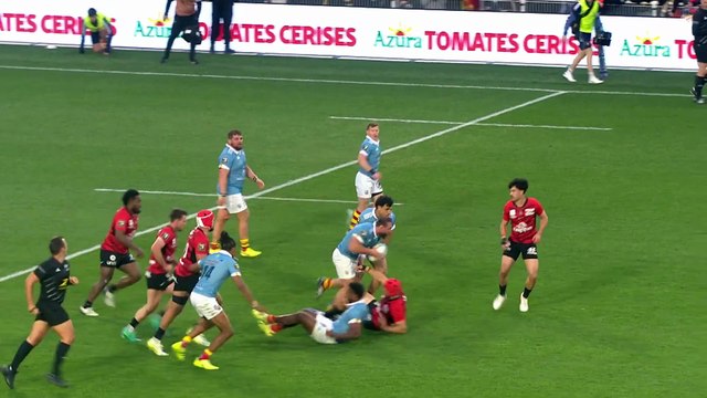 TOP 14 - Essai de Théo FORNER (USAP) - USA Perpignan - RC Toulon