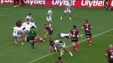 TOP 14 - Essai de Paul GRAOU (ST) - Stade Toulousain - Montpellier Hérault Rugby
