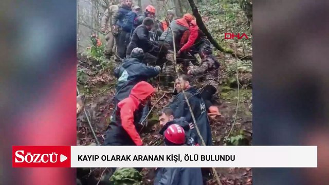 Kayıp olarak aranan kişi, ölü bulundu