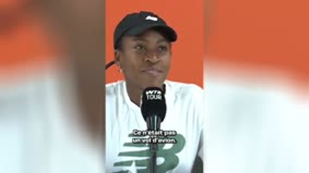 Miami - Gauff : "Au pire, c'était à 45 minutes de la maison..."
