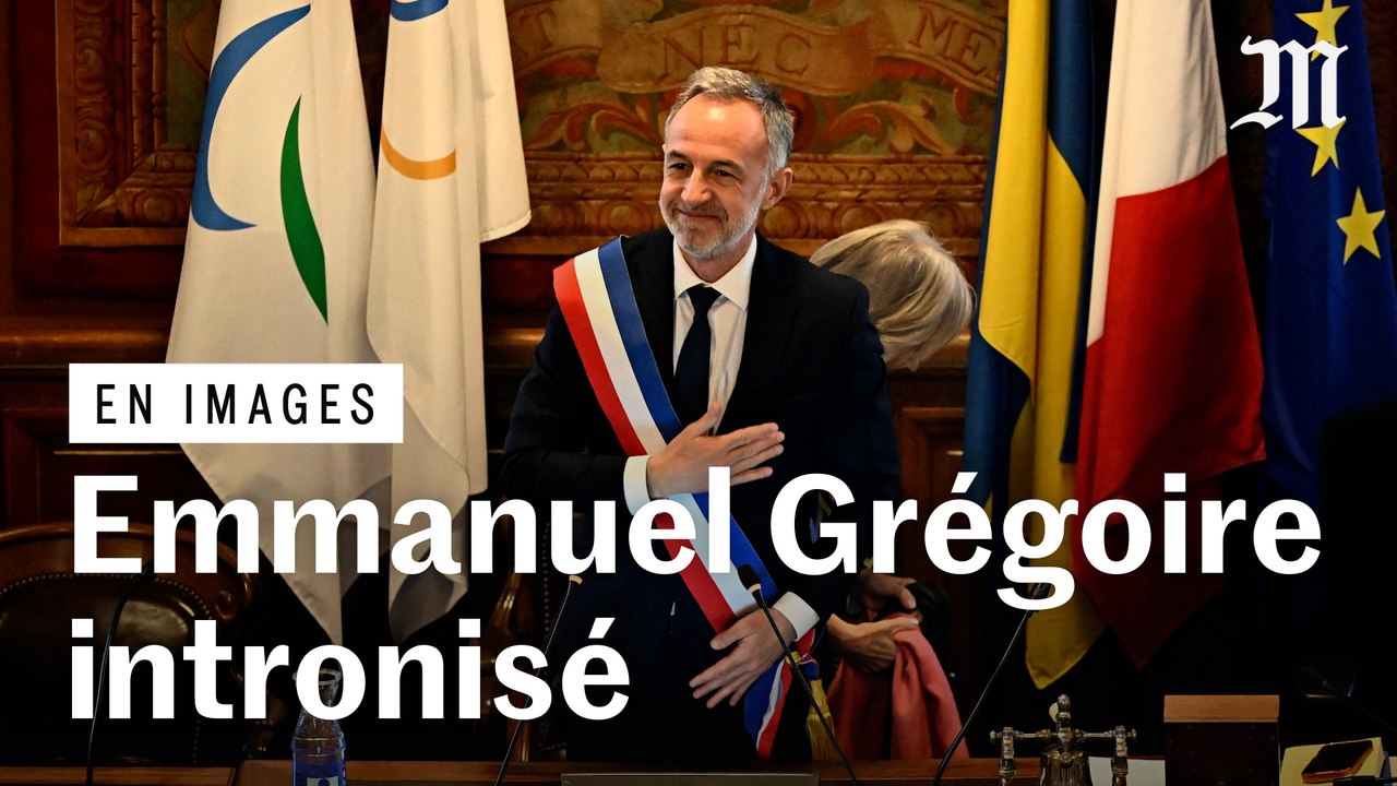 Emmanuel Grégoire intronisé à la Mairie de Paris
