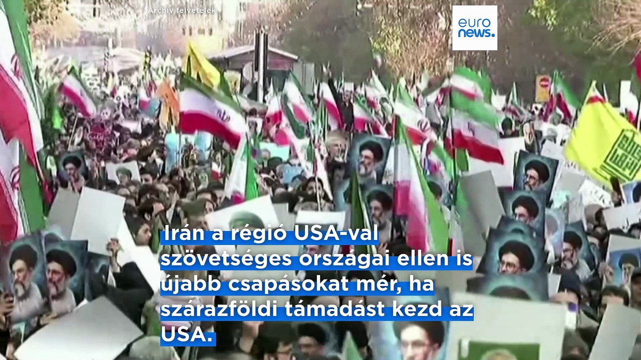 Irán nem szívesen tárgyal az Egyesült Államokkal, miközben az állítólag szárazföldi offenzívát készít elő