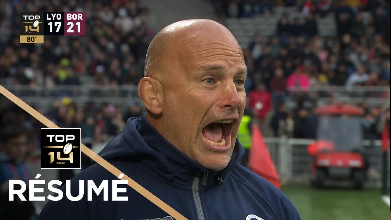 TOP 14 Saison 2025-2026 J20 - Résumé LOU Rugby - Union Bordeaux-Bègles