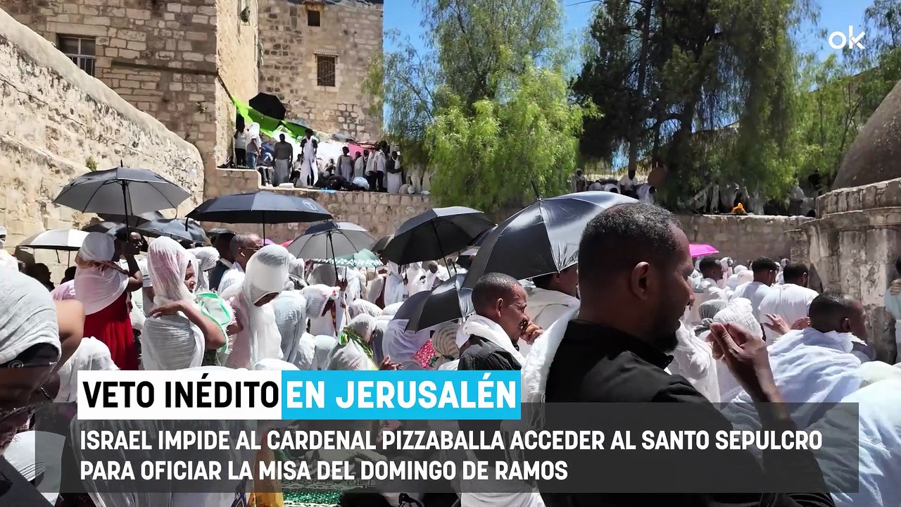 Crisis diplomática entre Italia e Israel: Netanyahu prohíbe al cardenal de Jerusalén acceder al Santo Sepulcro