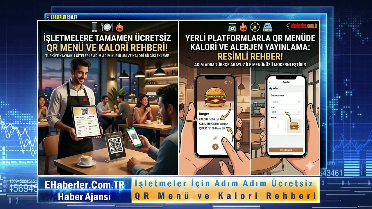 İşletmeler İçin Adım Adım Ücretsiz QR Menü ve Kalori Rehberi