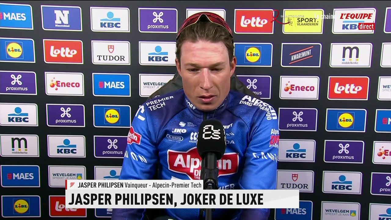 Jasper Philipsen : « C'est une classique que je voulais gagner depuis longtemps » - Cyclisme - In Flanders Fields