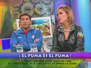 El Puma saca la garra ante Magaly (Magaly TeVe 04-06-08)