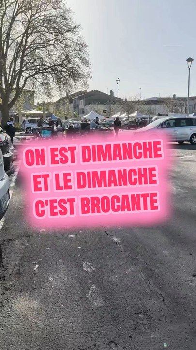 le dimanche c'est brocante