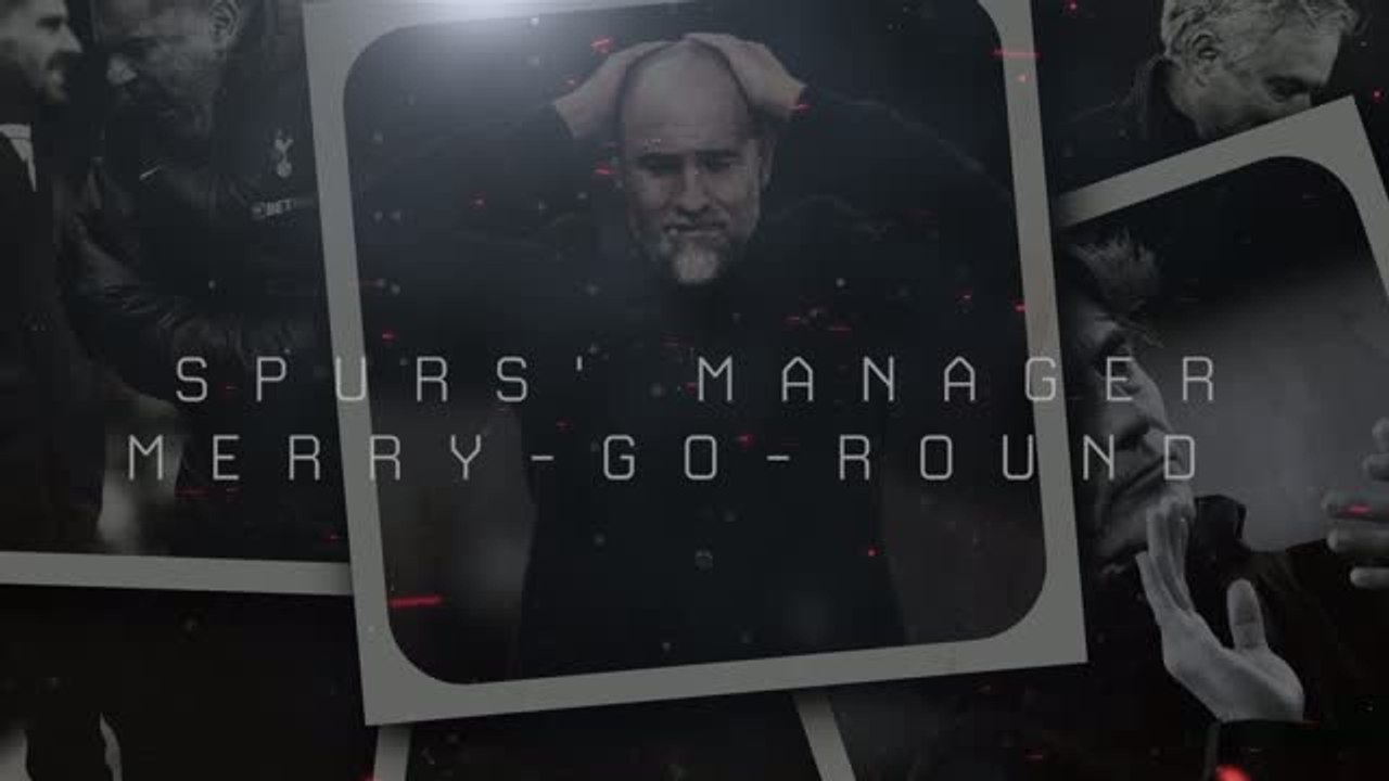 Spurs' managerial merry-go-round - Tudor the latest victim