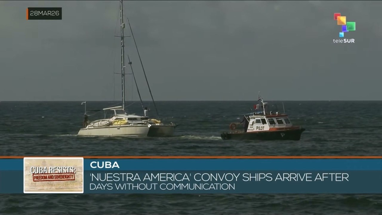 Cuba: “Nuestra America” convoy ships arrive aft...