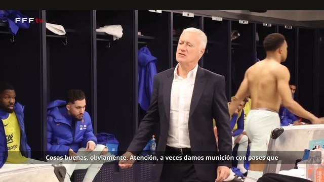 La charla de Deschamps completa en español en el descanso del Brasil - Francia | Mundial 2026