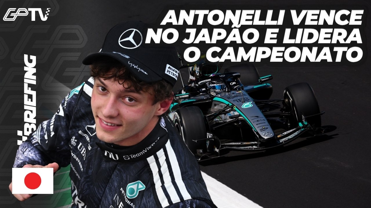 🔴 F1 2026 AO VIVO: ANTONELLI VENCE, BEARMAN ASSUSTA FORMULA 1 NO JAPÃO [Briefing]