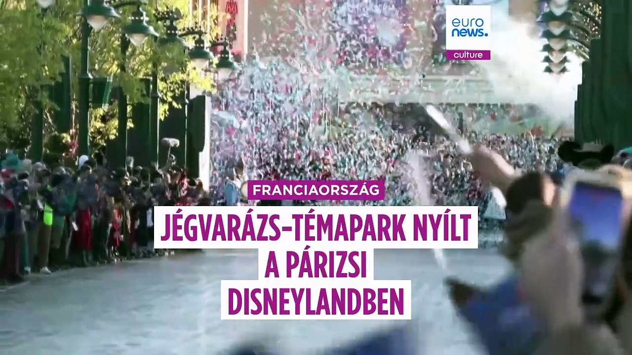 Megnyílt a Jégvarázs világa a párizsi Disneylandben