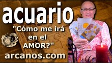 ACUARIO - Video Horóscopo AMOR PAREJAS Y SOLTEROS - ARCANOS.COM - 29 de marzo al 4 de abril de 2026 - Semana 14