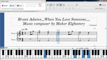 Bryan Adams,,,When You Love Someone,,,,Music compuser by Maher Elghamry
