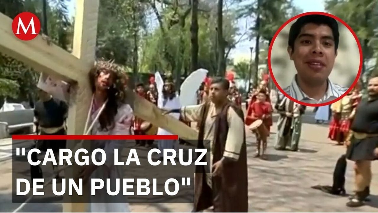 Entrenamiento extremo y fe la preparación física para el Viacrucis de Iztapalapa