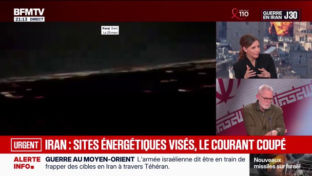L'armée israélienne dit être en train de frapper des cibles en Iran à travers Téhéran