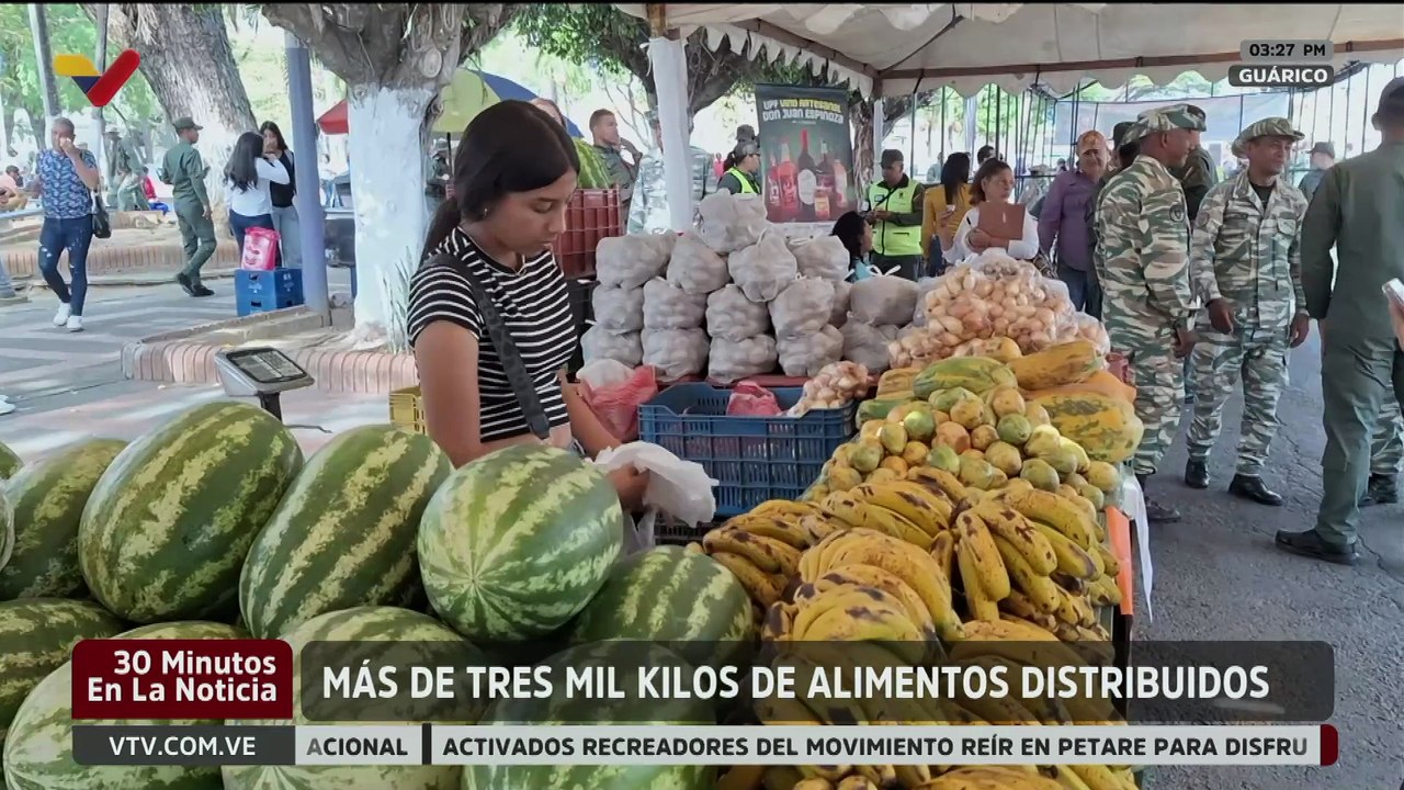 Guárico | Jornada social beneficia familias con productos alimenticios a precios solidarios