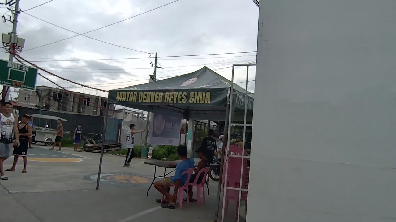 Basketball Court on A. Mabini Street in Cavite City, Cavite, Philippines